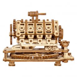 Modellbyggsats i trä - V8-motor - Bild 2