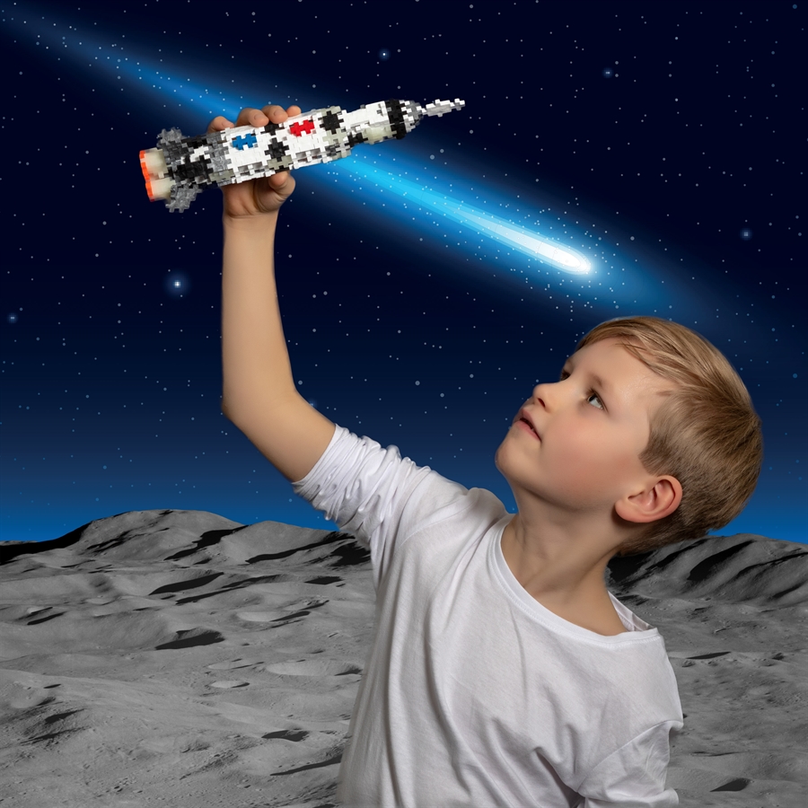 Plus Plus Saturn V Rocket - 240 bitar - Bild 3