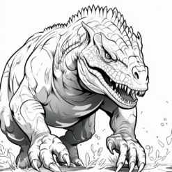 Målarbok 30 häftige dinosaurier - Bild 2